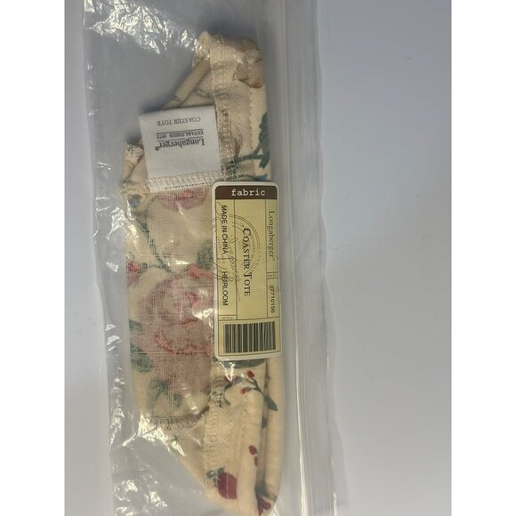 Longaberger Coaster Tote Basket Liner "Heirloom Floral Fabric" NIP #27710156 - Picture 1 of 4